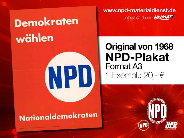 NPD Plakat (1968)