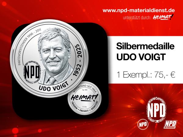 Silbermedaille UDO VOIGT